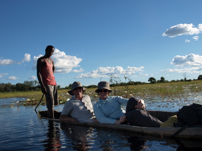 Mokoro safari in the Okavango Delta