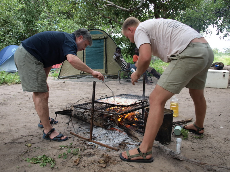 Our camp, Okavango Delta