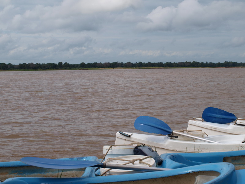 Canoeing on the Zambezi River