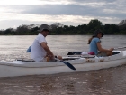 Canoeing on the Zambezi River