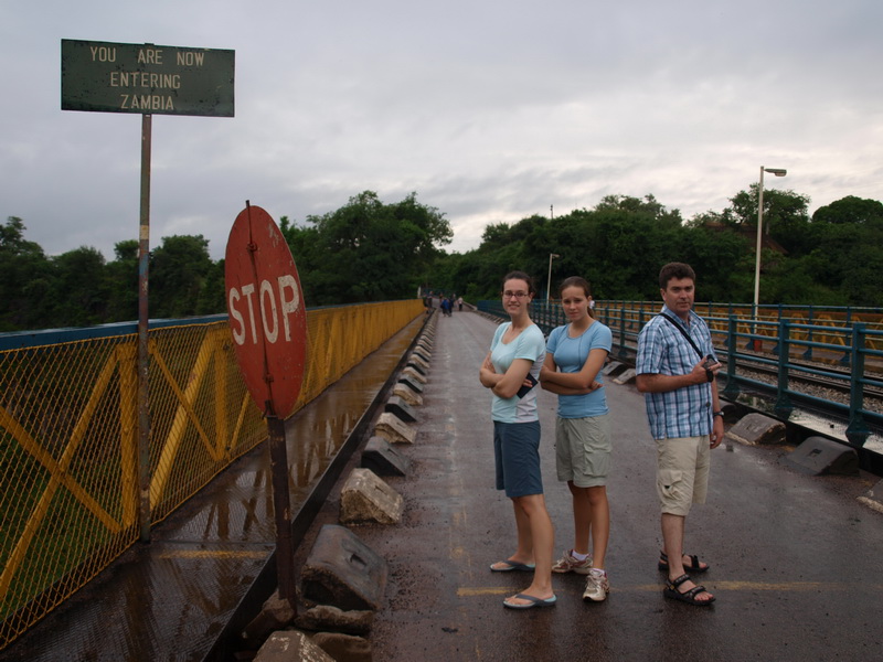 Victoria Falls Bridge on the way to Zambia