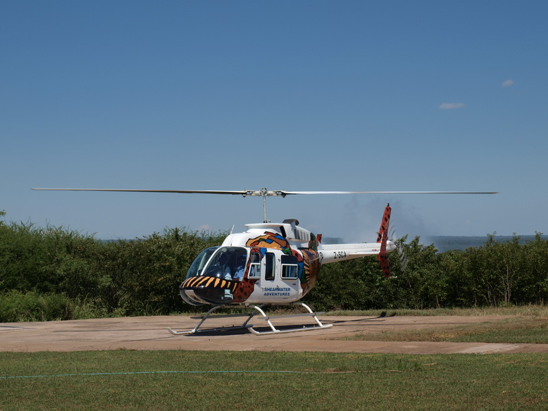 Flight over Victoria Falls