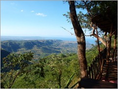 The view from the restarant and bar area, Lukwe Lodge, Livingstonia