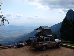 View from our campsite, Irente Cliff View Lodge, Usambara Mountains