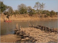 Pontoon, North Luangwa National Park